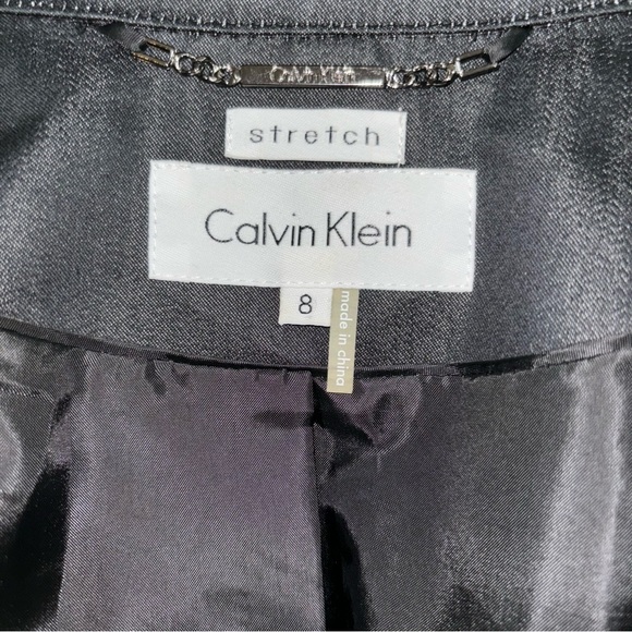 Calvin Klein Denim Vest Size 8 - Picture 4 of 4